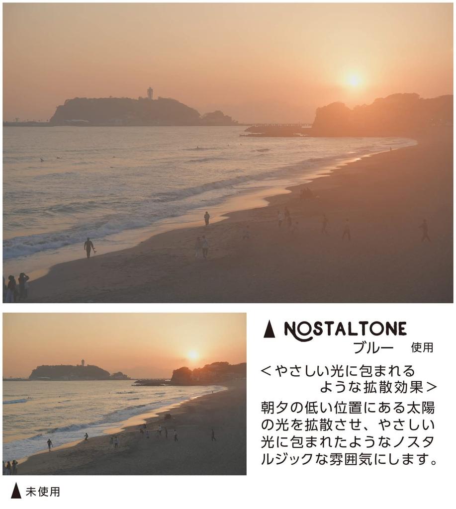 Kenko Soft Filter Nostalgic Tone Blue 72mm Soft Effect Like a Scene from Anime Made In Japan 006665 Effect/Color