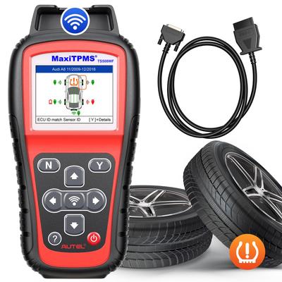 Autel TS508WF TPMS Диагностический инструмент OBD2 для программирования датчиков TPMS AUTEL MX, Инструмент для сканирования TPMS для кодов неисправностей и сброса TPMS с инструмента, Регистрация,