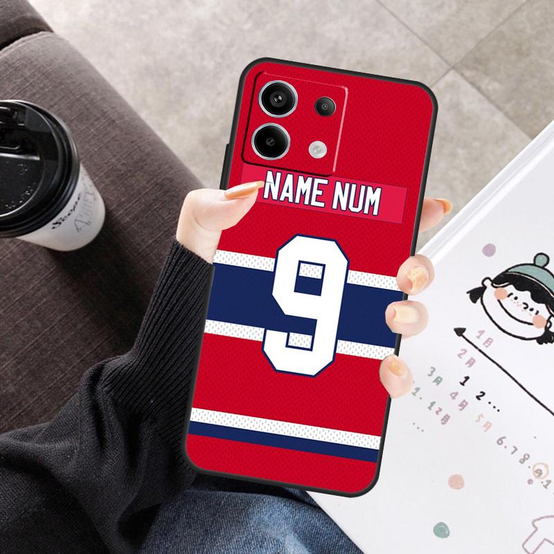 Персонализированный чехол для хоккея на льду для Xiaomi Redmi Note 13 9 10 11 12 14 15 Pro Plus Чехол для Redmi 15 C 12C 13C 14C 10C