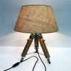 Desk Lamp Wooden Tripod Stand Home Decor for Bedrooms Living Rooms Table Lamp Natural Finish Home Decor