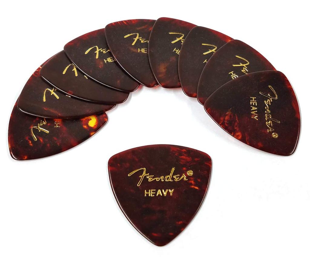 Fender Pick X 10 Triangle HEAVY-SHELL