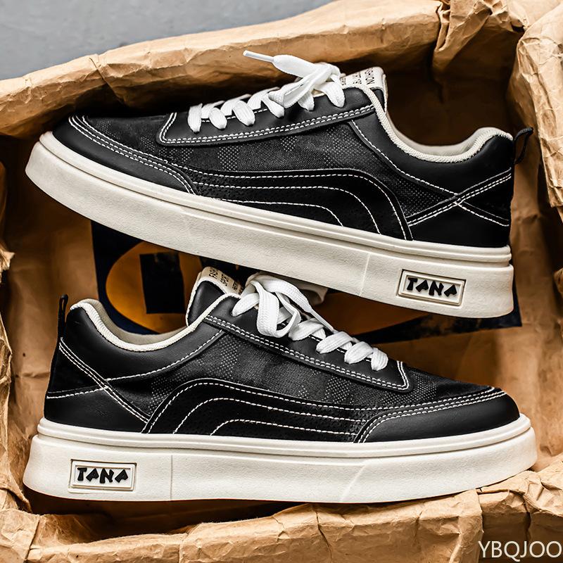 Summer Men's New Breathable Canvas Shoes Men's Trendy Versatile Thick Soled Sport Shoes Casual Board Shoes