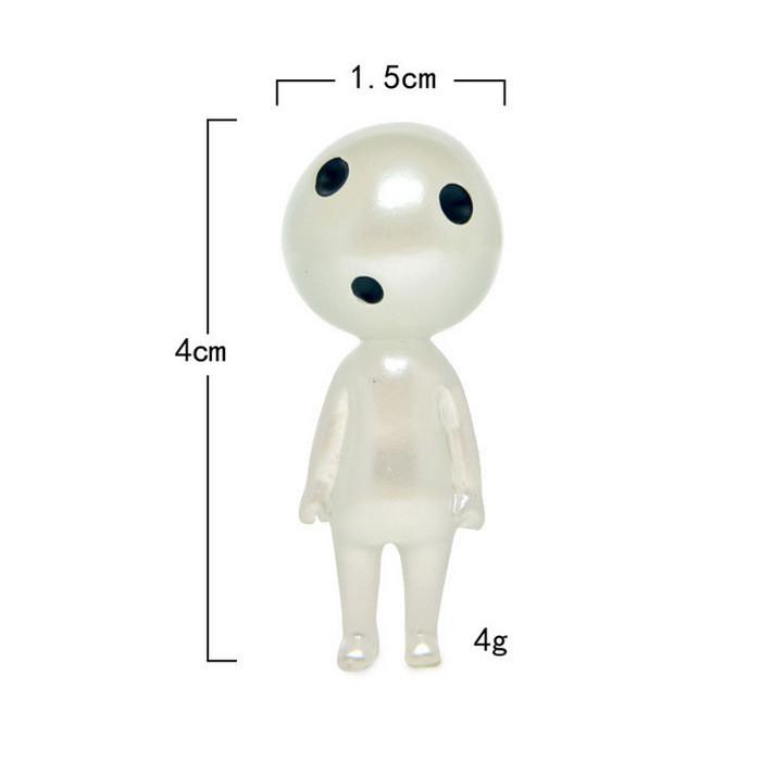 Cute Cartoon Sitting Posture Standing Elf With Night Light Function Mini Modelfor Office Desk And Collection Use