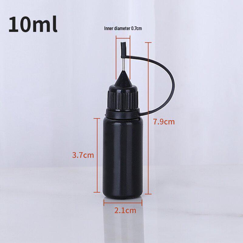 ПЭ-бутылка с игольчатым дозатором для эфирных масел, пигментов, клея и чернил