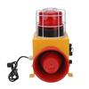 Industrial Sound and Light Alarm Maximum 130DB 9 Tones High Bright Warning Light Waterproof Alarm Siren