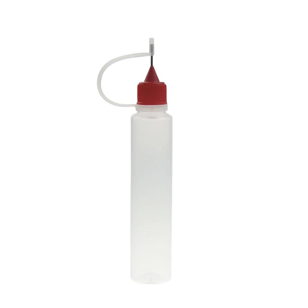 Needle-Point Liquid Dispensing Bottle for Makeup, Tattoo Pigment, Essential Oils, PE Plastic