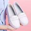 Women's Spring Style Nurse Shoes: Comfortable, Breathable, Soft-Soled, Non-Slip, Anti-Fatigue, Fashionable, and Versatile White Medical Shoes