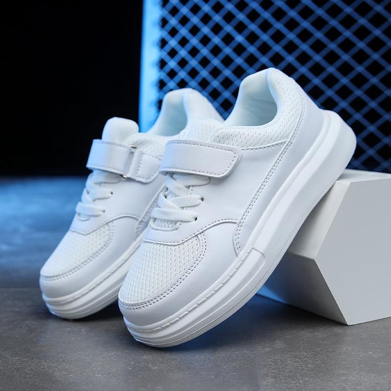 Детские повседневные дышащие кроссовки для мальчиков и девочек, модные трендовые удобные спортивные кроссовки на мягкой подошве