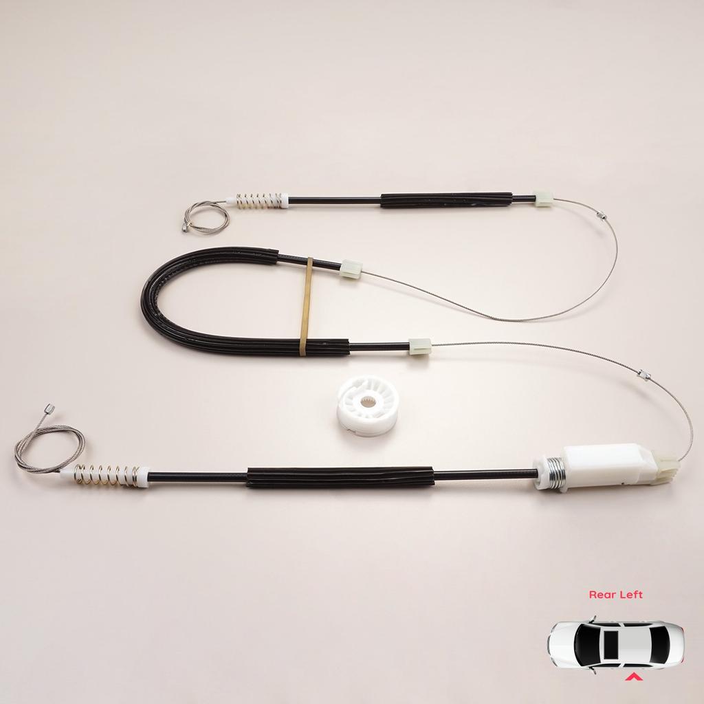 BROSS Автозапчасти BWR1231 Комплект для ремонта электрического стеклоподъемника Задняя левая сторона для A5 S5 Купе 2008-2013