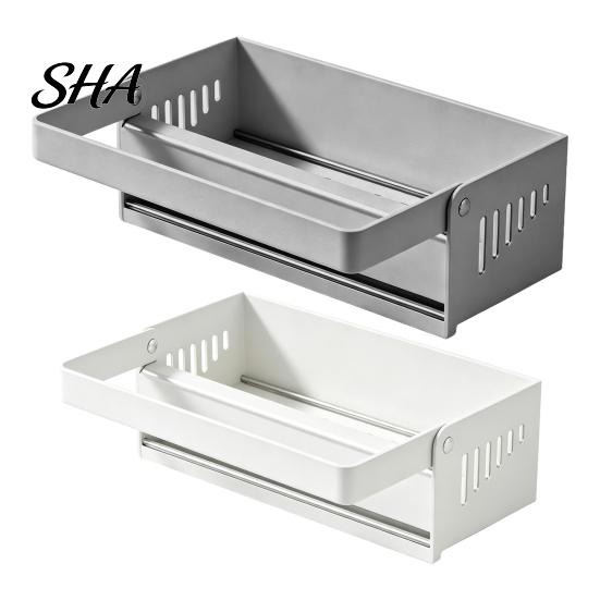 Drainage Storage Rack Sink with Foldable Towel Rack, Durable Carbon Steel Tray, Suction Space Saving Countertop Organizer Cup Fixation Sloped