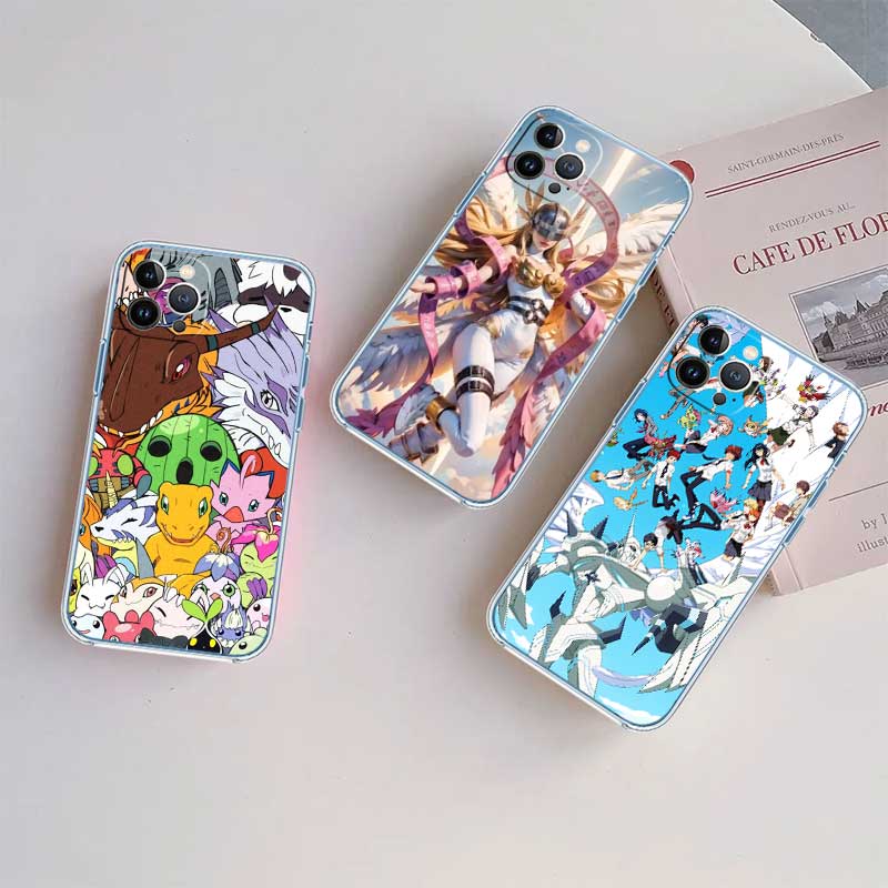 NH51 D-Digimons Transparent Phone Case for LG K22 K30 K40 K40S K41 K42 K50 K50S K51 K51S K52 K61 K62 K71 K92 Q60 Q61 V40 V50 V60