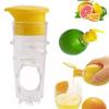 Manual Juicer Filters with Built-in Orange Squeeze Juicer Portable Lemon Squeezer Hand Juicer