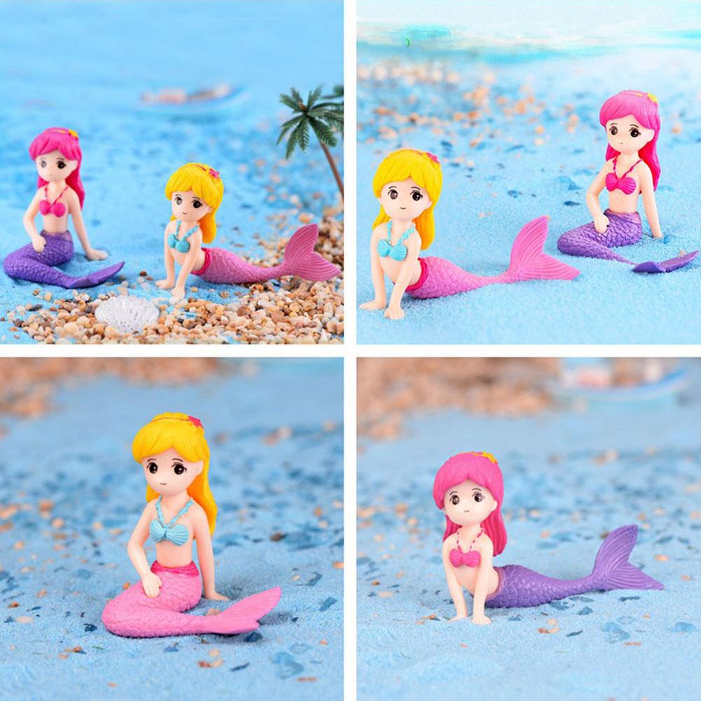 Pvc Cute Ornament Micro Landscape Creative Aquarium Fish Tank Desk Decoration Accessories Fairy Tale Theme Layout Prop