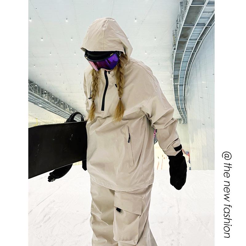 «Зимний водонепроницаемый горнолыжный и альпинистский костюм в гонконгском стиле с теплой курткой»