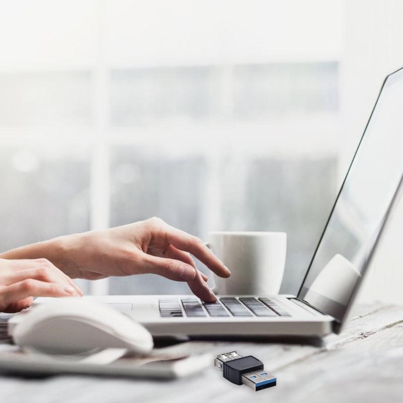 USB3.0 Female To USB3.0 Male Adapter 5Gbps Fast Data Transfer Power Adapter for Laptops Mobile Phones Tablets Mouse