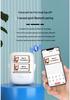 Портативный мини-термопринтер этикеток Bluetooth Marklife P50