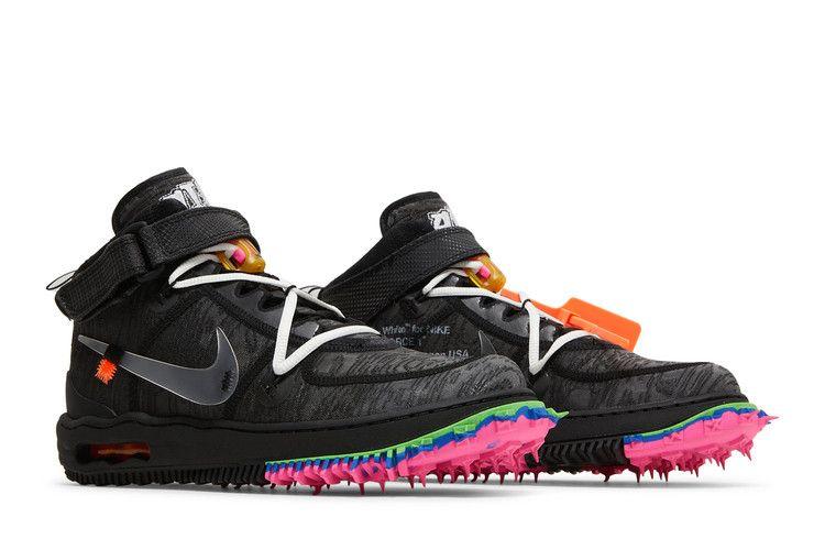 Nike Air Force 1 Mid Off-White Черный