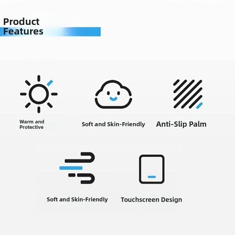 Утепленные сенсорные перчатки, теплые велосипедные варежки, модные бархатные перчатки, для улицы