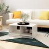 VidaXL Coffee Table White 75x50x33.5 Cm Solid Pine Wood