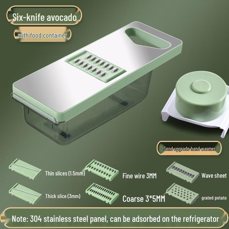 Многофункциональная овощерезка и терка из нержавеющей стали для овощей и картофеля