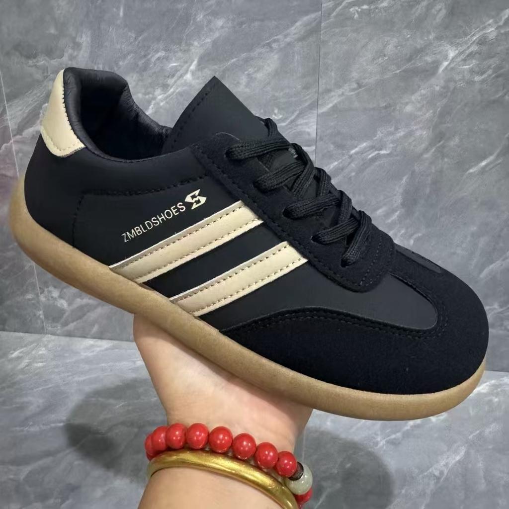[Manufacturer] Autumn retro German training shoes 2024 new women's shoes breathable sports board shoes women's casual single shoes