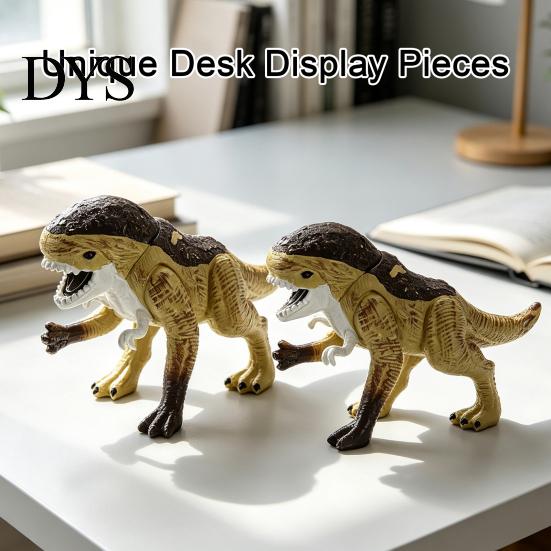 Unique Desk Display Pieces Shark Head Dinosaur Figurine, Realistic Resin Model, 7.48 Inch Fantasy Models Jurassic Creature Statue, Desktop Collectible
