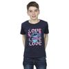 Lilo & Stitch Boys Valentine Love Cotton T-Shirt