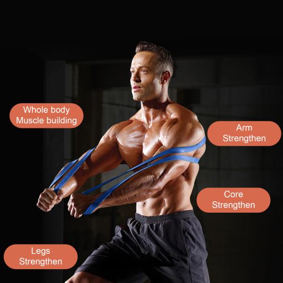 Латексные эспандеры для подтягиваний Компактные Утолщенные Хорошая Упругость Эспандеры для Помощи в Тренировках