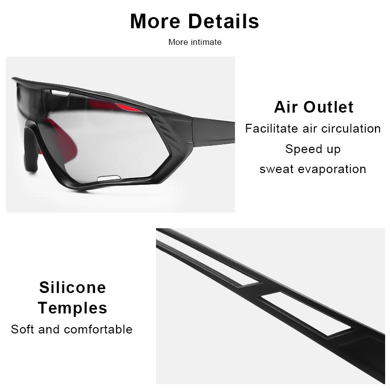 Велосипедные очки UV400 спортивные горные велосипедные солнцезащитные очки для мужчин и женщин с антибликовым покрытием легкие походные очки для езды на велосипеде