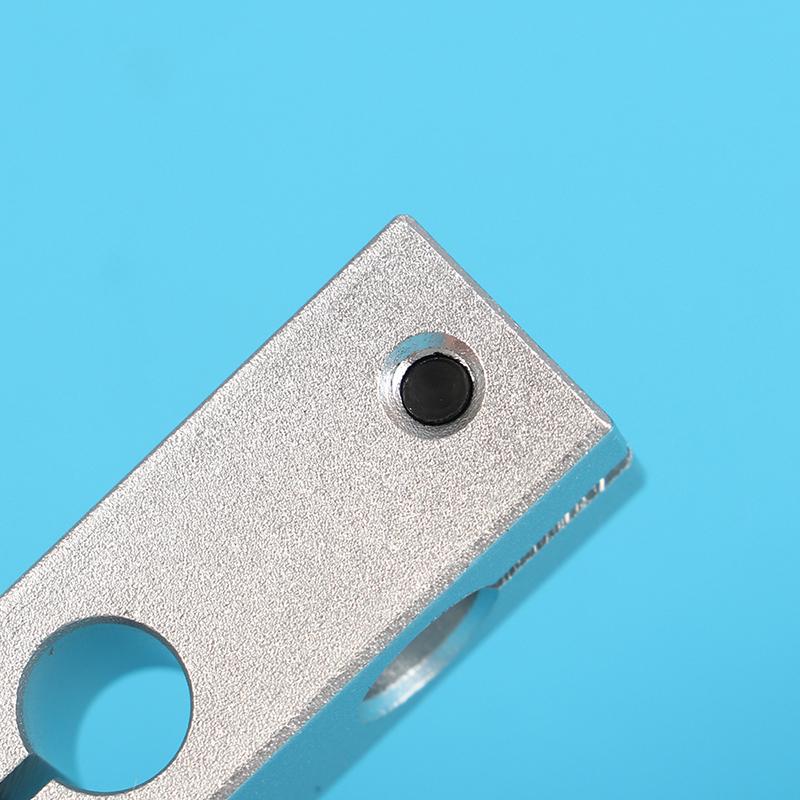 Зажим для крепления столба, вертикальный, фиксированный диаметр, крепление из алюминиевого сплава, оптическое