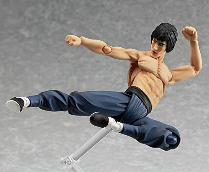 Figma Брюс Ли раскрашенная подвижная фигурка немасштабная ABS&PVC