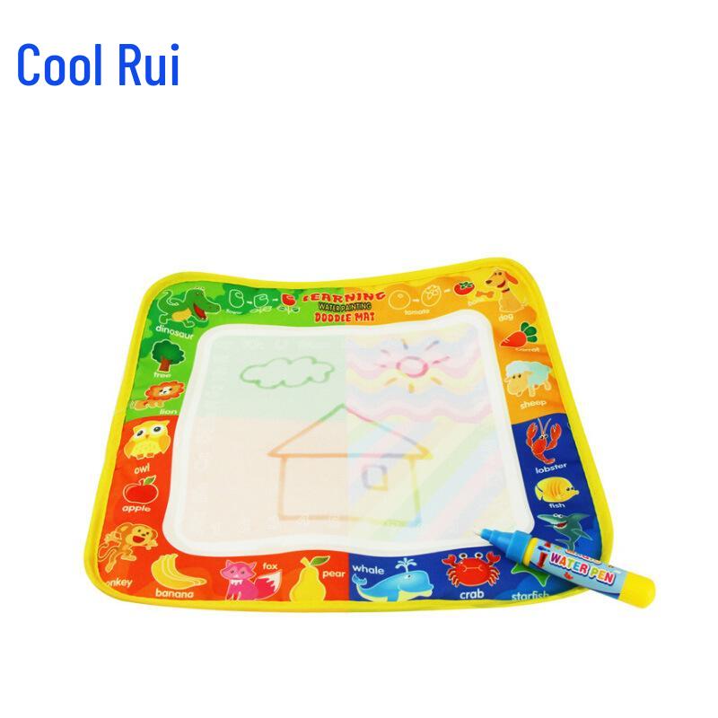Волшебный водный коврик для рисования и раскрашивания для малышей - Цветная доска для рисования водой
