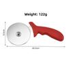 Stainless steel pizza knife, baking utensil PIZZA knife, kitchen cake cutter, pizza cutter, pizza rolling knife, set of 2