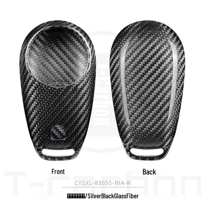 Real Carbon Fiber Key Shell for NIO ES68: Durable Protective Carbon Cover