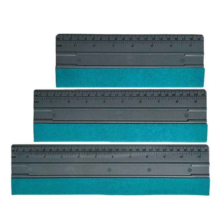 Wallpaper & Window Tint Craft Squeegee with Scale Felt Edge Tool Wallpaper Smoothing Tool Simple for Smooth Application