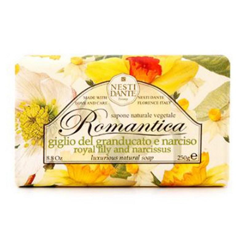 Nesti Dante Soap Romantica Lily & Daffodil, 250g, 2 pcs