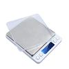 High Accuracy Mini Electronic Digital Platform Jewelry Scale Weighing Balance with Two Trays