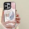 The new envelope butterfly garden is suitable for Apple 17ProMax mobile phone case 15/14 all-inclusive 13/12 anti-drop 16.