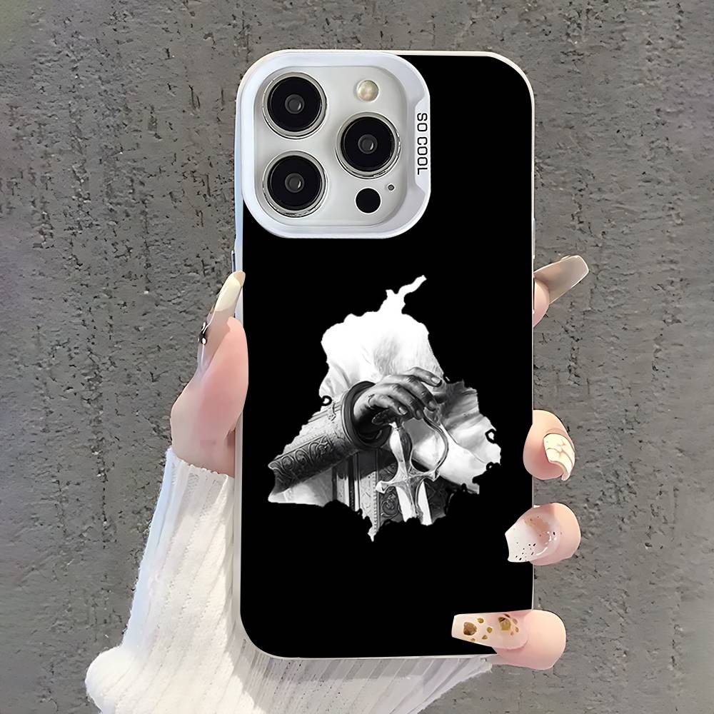 Художественный чехол для телефона с картой Пенджаба для iPhone 17,16,15,14,13,12,11,Pro,XS,Max,Plus,Mini,SE Белый Конфетный Матовый Ударопрочный Чехол