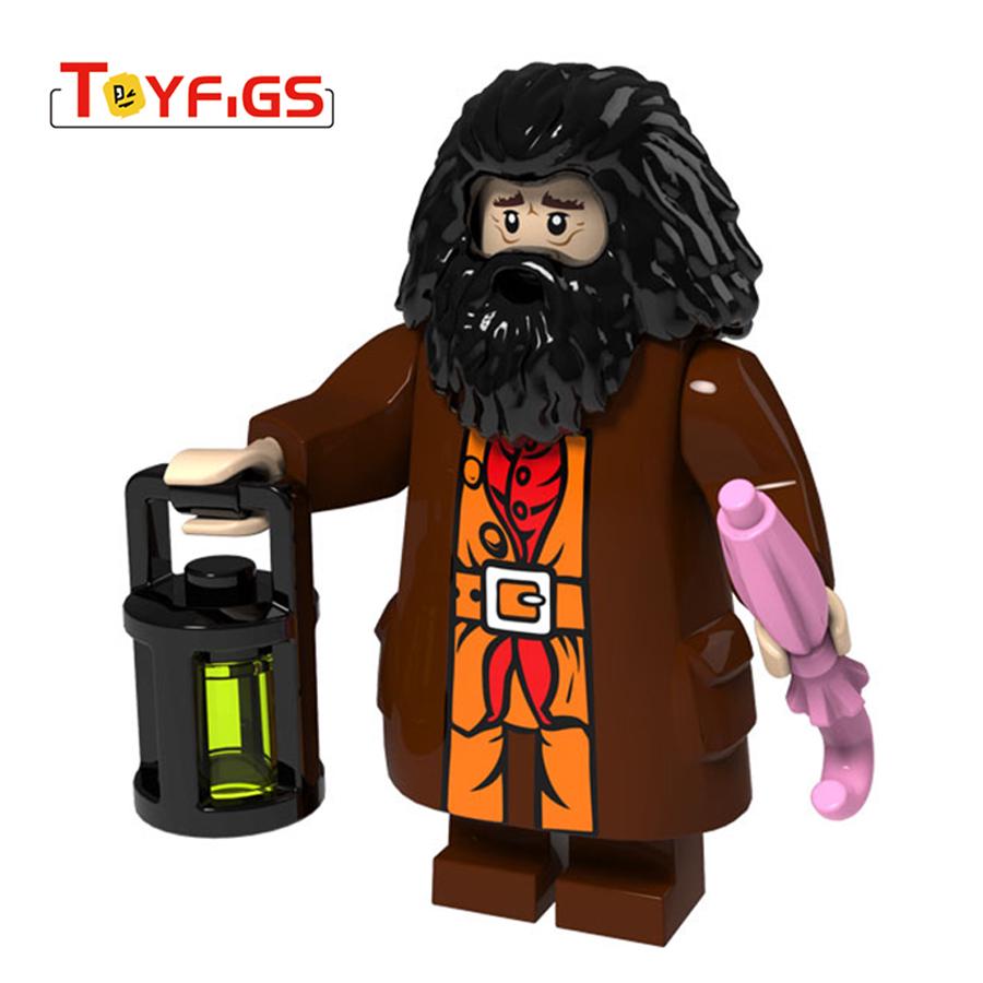 Фигурки Харри Поттера Фантастические твари Рубеус Добби Финниган Гермиона Кирпичи Модель Конструкторы Игрушки 