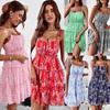 New Strap Floral Dress Women's Summer A-Line Skirt Women