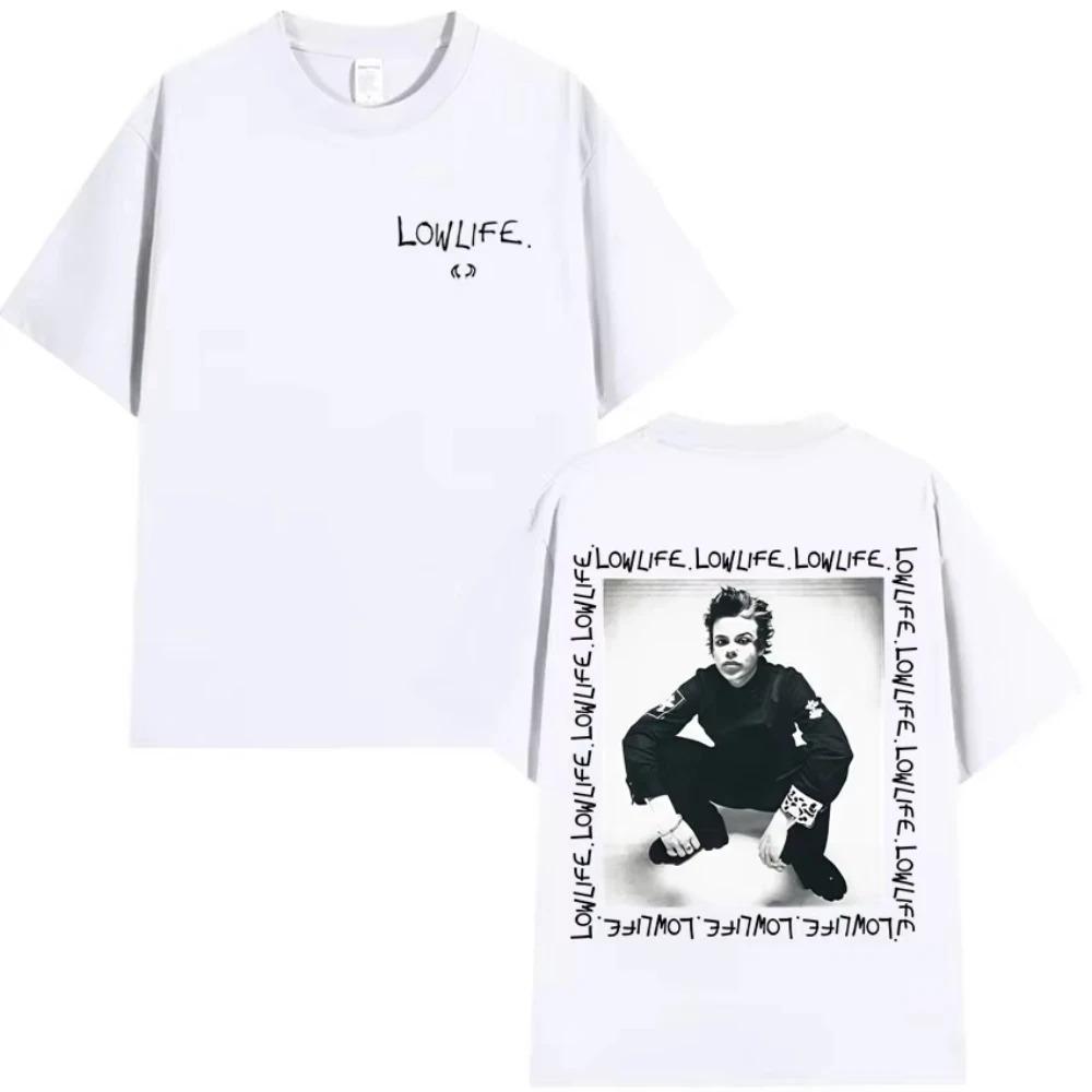Yungblud World Tour TShirt Unisex Fashion Rock Gothic Short Sleeve Unisexs Hip Hop Pure Cotton Sports Women And Unisex Tshirts