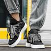 Harajuku Style Fashion Green Casual Sneakers for Men Дышащие кроссовки на платформе Мужские плоские дизайнерские кроссовки для мужчин basket homme
