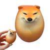 1 шт. Креативные Squishys Собака Сибако Яйцо Игрушка-антистресс Реалистичная Форма Яйца Декор для Стола Собака Сиба-ину и Яйцо ПУ Медленное Отскакивание Сенсорные Игрушки