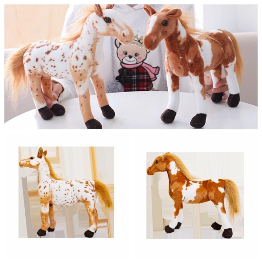 Simulation Horse Simulation Horse Plush Toys Simulation Horse Plush Doll Birthday Gift