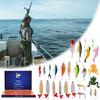 Fishing Lures Advent Calendar Christmas Creative 24 Days Fishing Lures Advent Calendar Boxes Fisher Fishing Enthusiast Gift Set