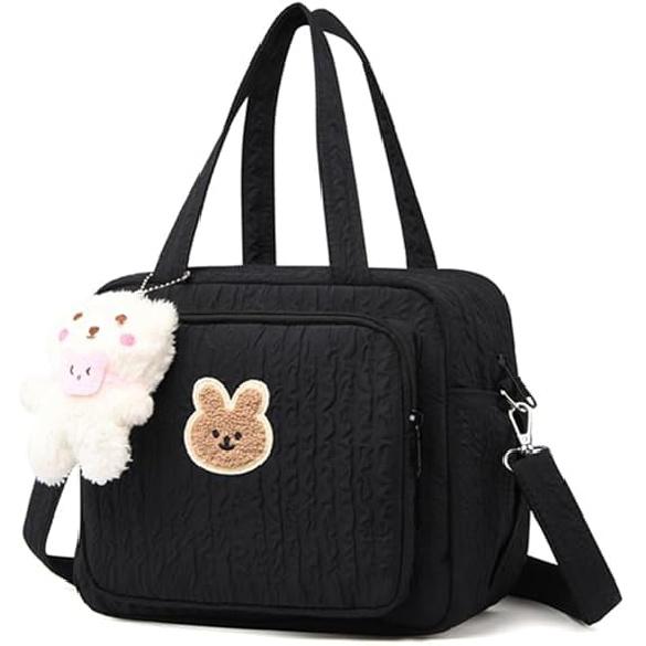 Lushandy Baby Diaper Bag Tote, Mommy Bag Cute Diaper Bags Crossbody Baby Bags for Girl Pañaleras Para Beb