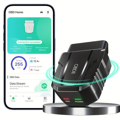 Беспроводной сканер-ридер OBD2, инструмент для автодиагностики для iOS и Android, для проверки производительности, беспроводной 5.4, считыватель кодов неисправности автомобиля
