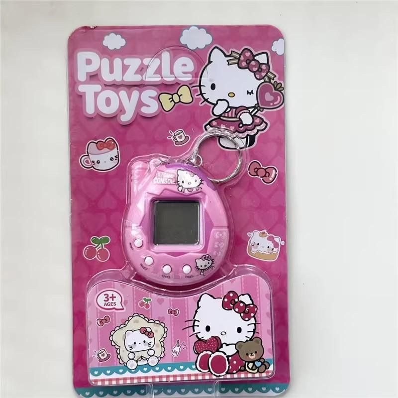 Hello Kitty Игровая консоль для питомцев Брелок-подвеска Шармы для рюкзака Брелок-подвеска Аксессуары Подарок на вечеринку Многофункциональный брелок
