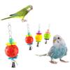 Домашний попугай Птица Укусы Лазание Жевательные Игрушки Качели Колокольчик Клетка Подвесной Корелла Попугай